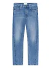 Givenchy Couture Seam Straight Fit Shadow Washed Jeans In Multi