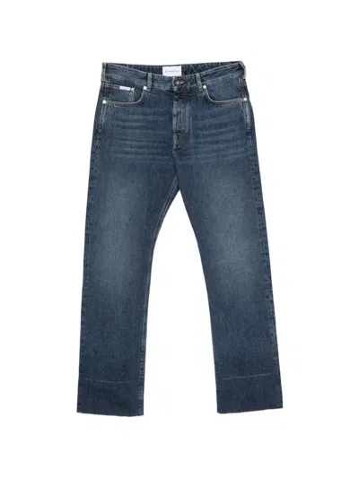 Givenchy Denim Cotton Jeans In Navy