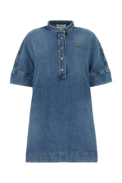 Givenchy Denim Dress In Blue