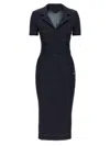 Givenchy Dress In Denim With 4g Emblem