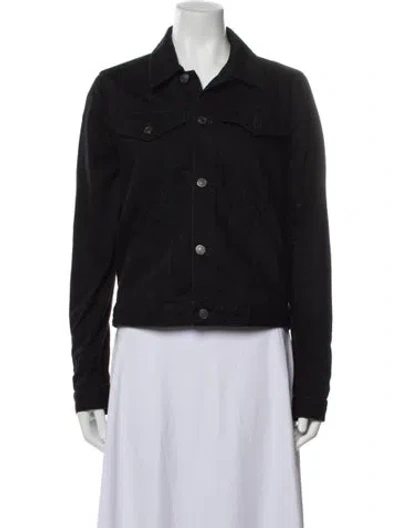 Pre-owned Givenchy Denim Jacket In Black