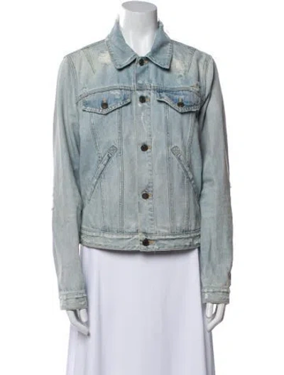 Pre-owned Givenchy Denim Jacket In Blue