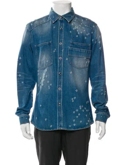 Pre-owned Givenchy Denim Jacket In Blue