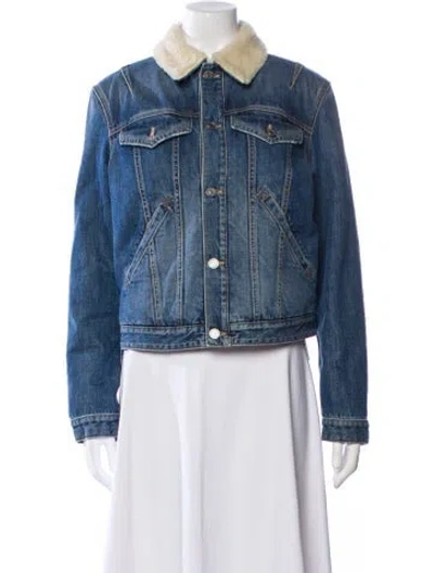 Pre-owned Givenchy Denim Jacket In Blue