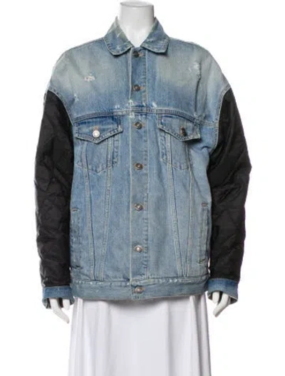 Pre-owned Givenchy Denim Jacket In Blue