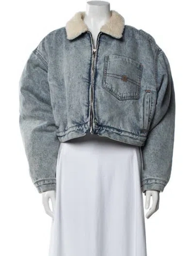 Pre-owned Givenchy Denim Jacket In Blue