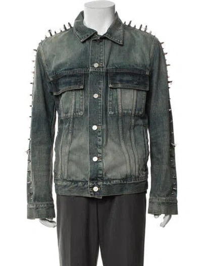 Pre-owned Givenchy Denim Jacket In Blue