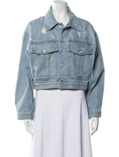 Pre-owned Givenchy Denim Jacket In Blue