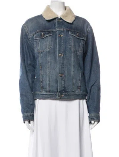 Pre-owned Givenchy Denim Jacket In Blue