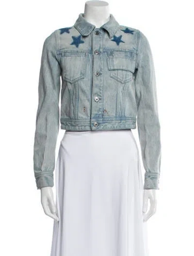 Pre-owned Givenchy Denim Jacket In Blue