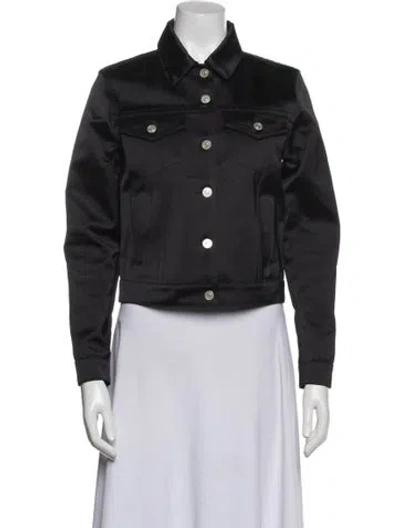 Pre-owned Givenchy Denim Jacket In Gray