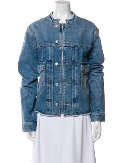 Pre-owned Givenchy Denim Jacket W/ Tags In Blue