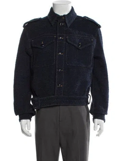 Pre-owned Givenchy Denim Jacket W/ Tags In Blue