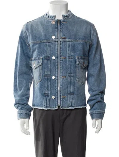 Pre-owned Givenchy Denim Jacket W/ Tags In Blue