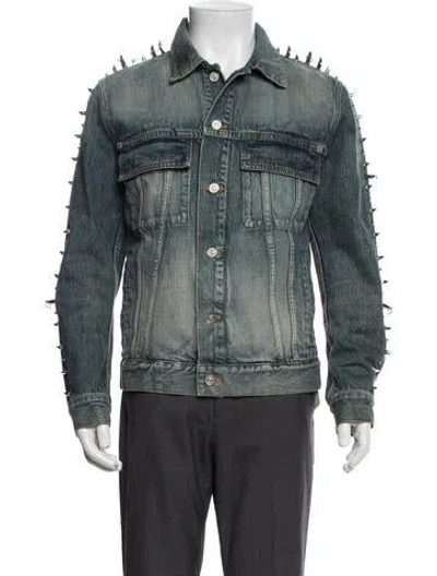 Pre-owned Givenchy Denim Jacket W/ Tags In Blue