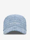 Givenchy 4g Curved Hat In White Logo On The Front