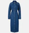 Givenchy Denim Midi Dress In Blue