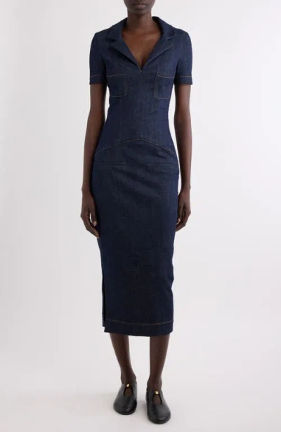 GIVENCHY GIVENCHY DENIM MIDI SHIRTDRESS