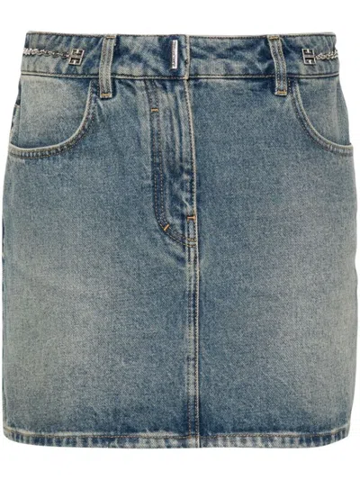 GIVENCHY GIVENCHY DENIM MINI SKIRT