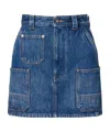 Givenchy Denim Miniskirt In Blue