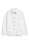 Givenchy Button-fastening Patch-pocket Shirt In White
