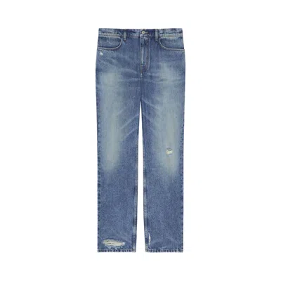 Pre-owned Givenchy Denim Pants 'ocean Blue' | Men's Size 38