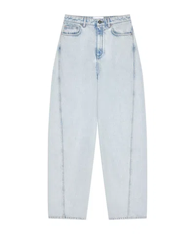 Givenchy Denim Pants With Belt Loops In Blue