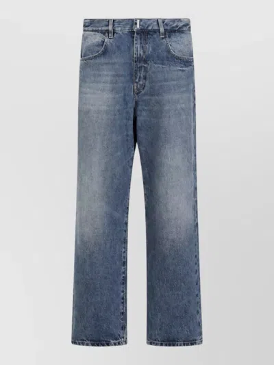 Givenchy Denim Regular-fit Straight-leg Jeans In Multi