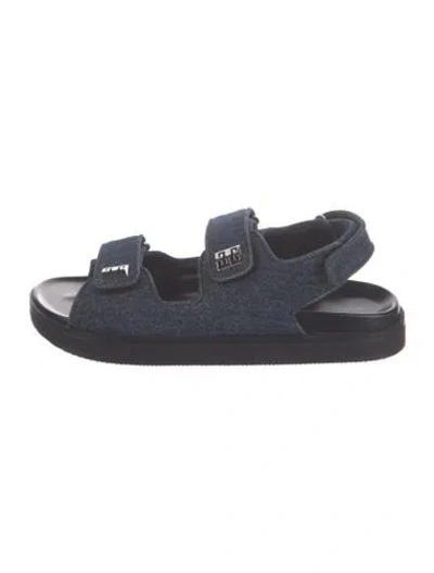 Pre-owned Givenchy Denim Sandals In Blue