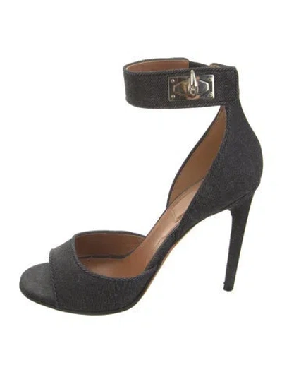 Pre-owned Givenchy Denim Sandals In Blue