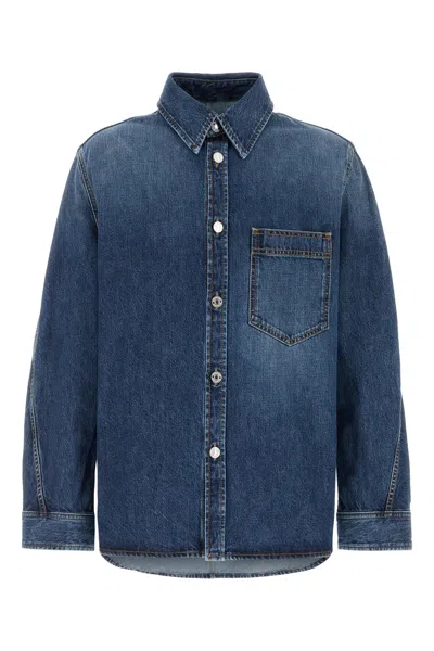 Givenchy Denim Shirt In Blue