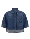 Givenchy Denim Shirt In Blue