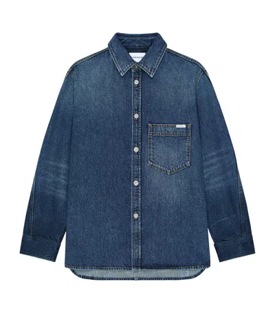 Givenchy Denim Shirt In Blue