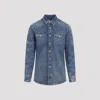 Givenchy Straight Denim Shirt In Oceanblue