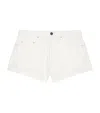 Givenchy Denim Shorts In White
