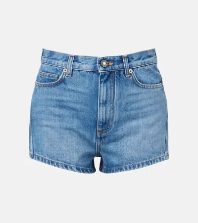 Givenchy Denim Shorts In Blue