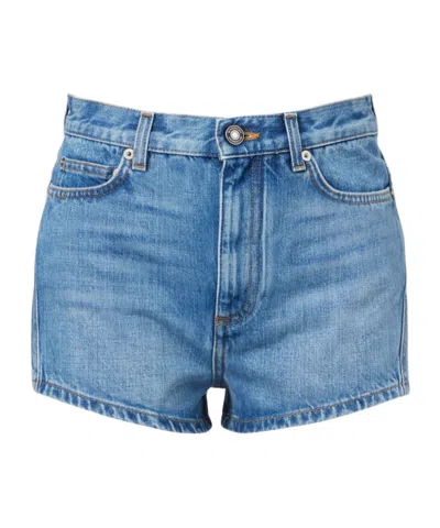 Givenchy Denim Shorts In Blue