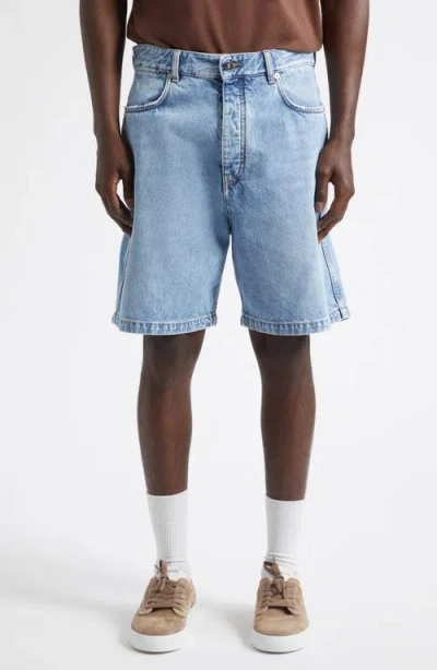 Givenchy Denim Shorts In Blue