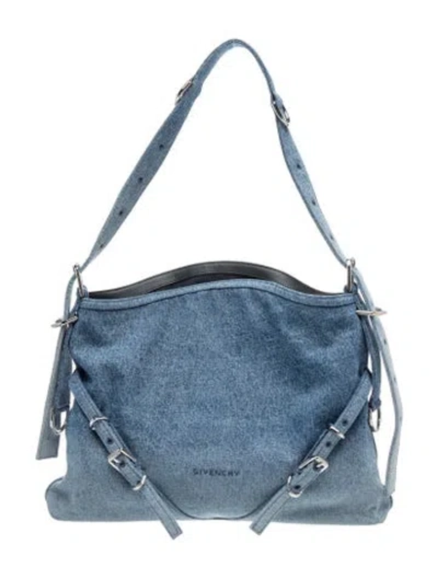 Pre-owned Givenchy Denim Shoulder Bag In Blue