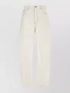 Givenchy White Denim Wide-leg Jeans In White