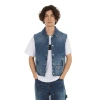 Givenchy Denim Vest In Blue