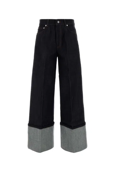 Givenchy Denim Wide-leg Jeans In Blue