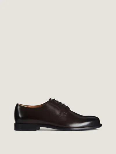 Givenchy Derbies Label En Cuir In Black