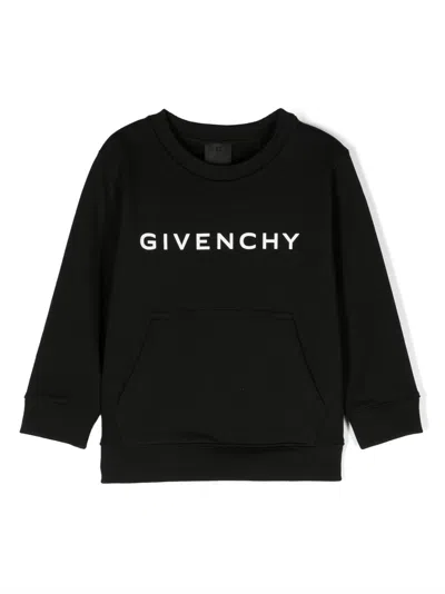 Givenchy Disney- Motif Logo Sweatshirt In Schwarz