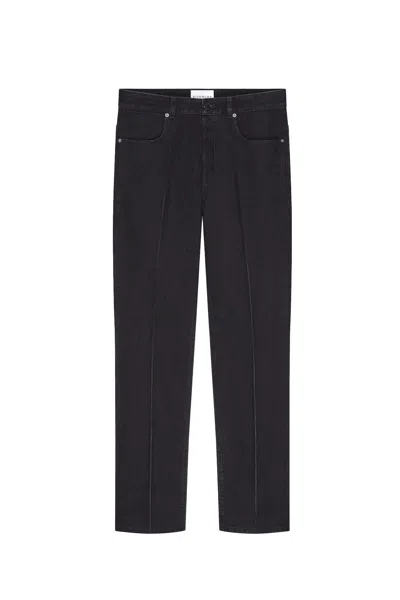 Givenchy Distressed Cotton Jeans In Black