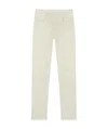 Givenchy Distressed-effect Slim-fit Jeans In White