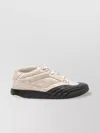 Givenchy Beige Solid Skater Sneakers