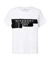 Givenchy Distressed Printed Cotton Jersey T-shirt In White