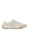 Givenchy Slim Sneakers In Painted Mesh And Suede In Neutral
