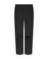 Givenchy Distressed Wool Trousers In Black
